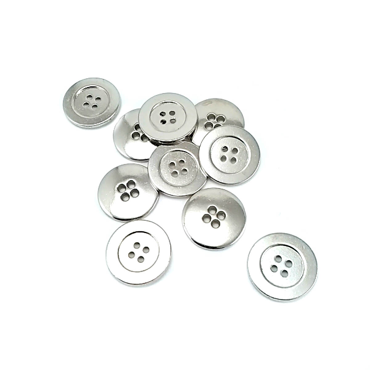 20 mm - 35 size Four Hole Metal Button