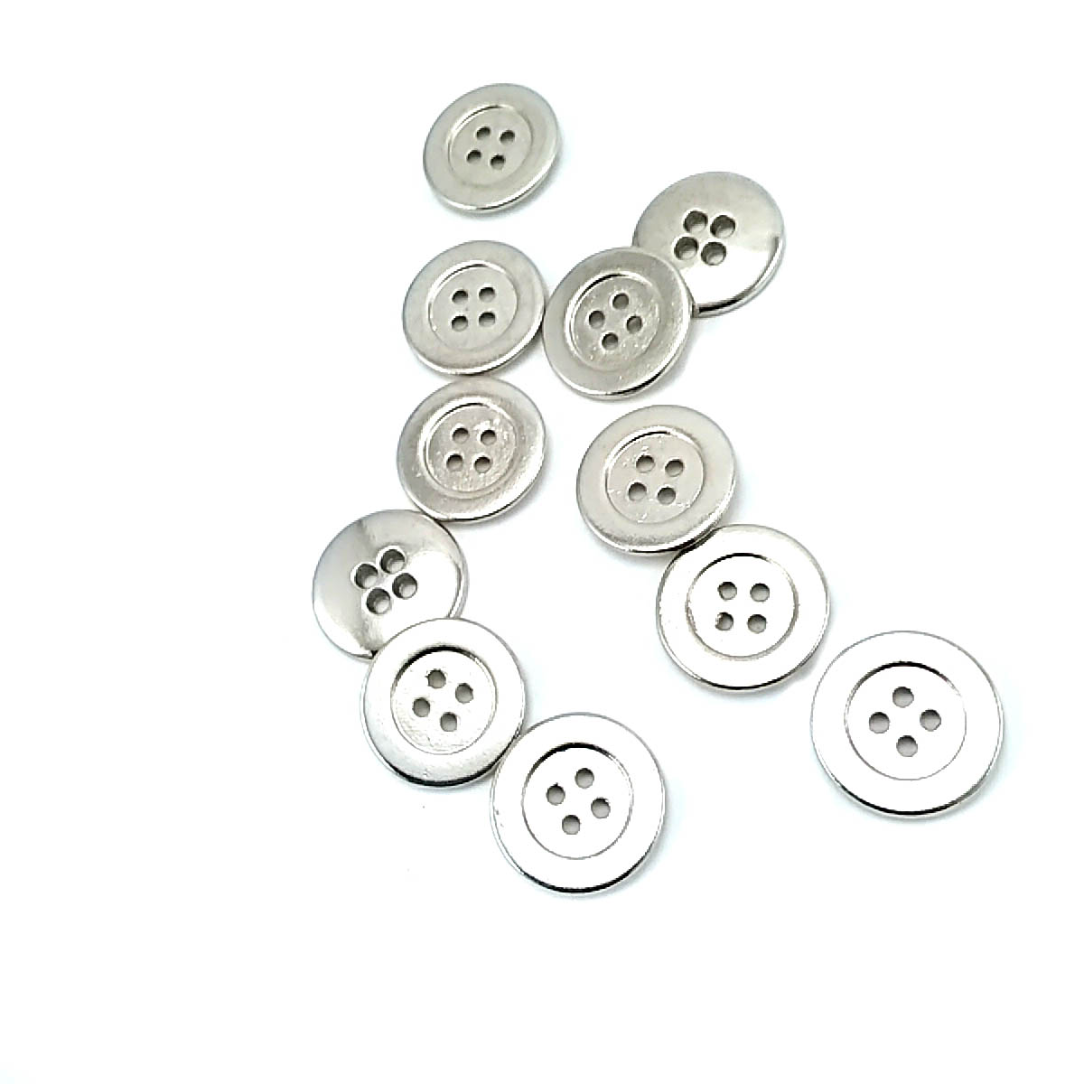 14 mm - 22 size Four Hole Metal Button 14 mm - 22 size Four Hole Metal Button