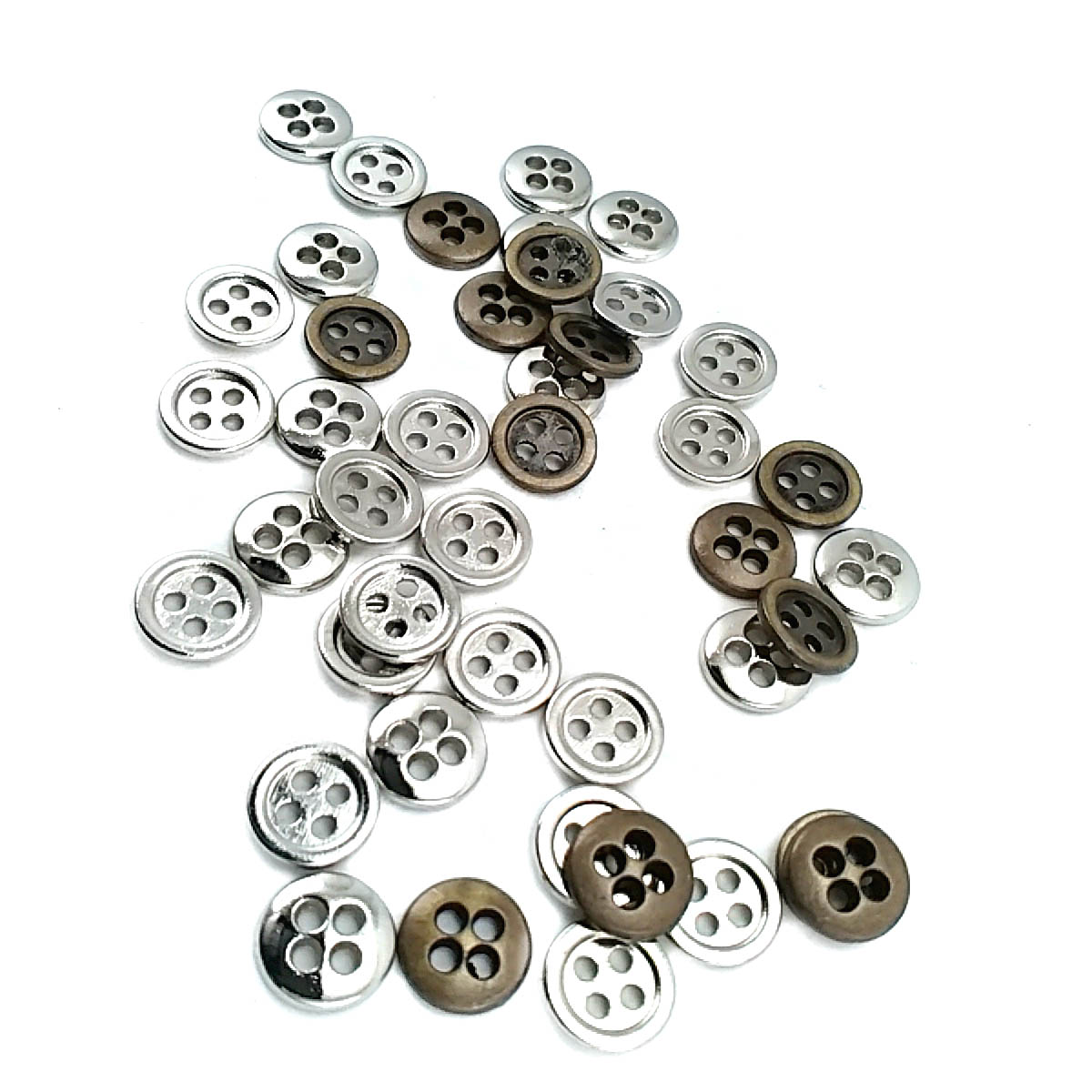 7 mm Dikme Düğme ön ve detay görünümü