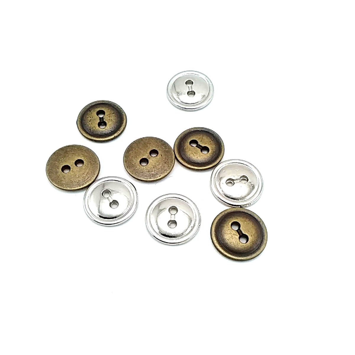 14 mm Dikme Düğme ön ve detay görünümü