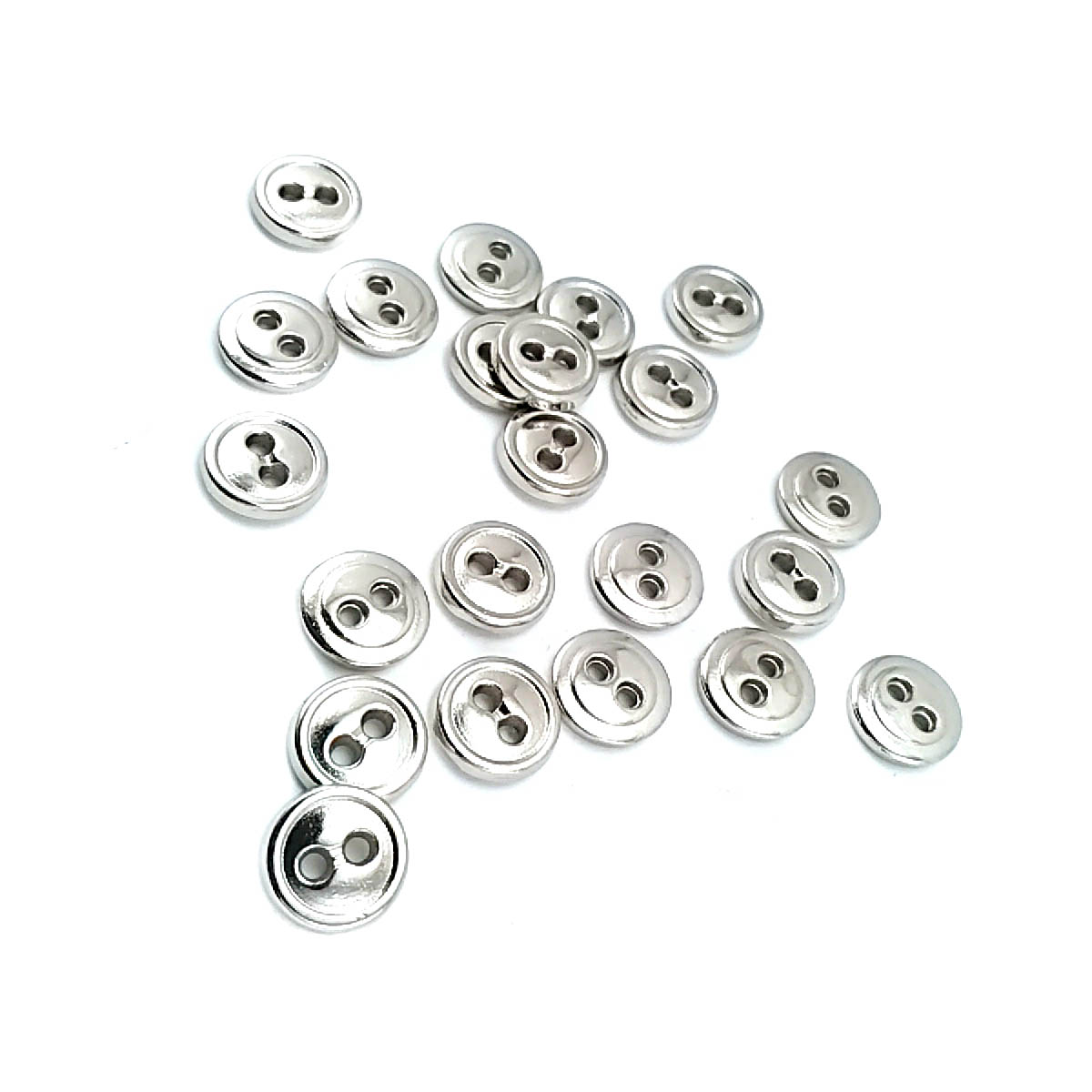 10 mm Sew-Through Button front and detail view