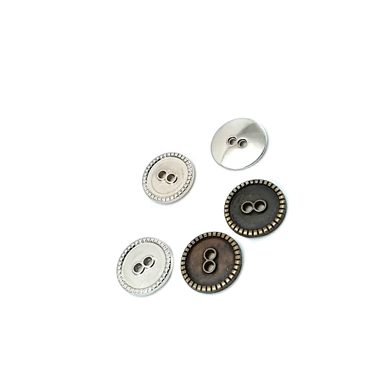 2 Holes Enameled Sewing Button Edge Patterned 15 mm 24 L E 1359 2 Holes Enameled Sewing Button Edge Patterned 15 mm 24 L E 1359