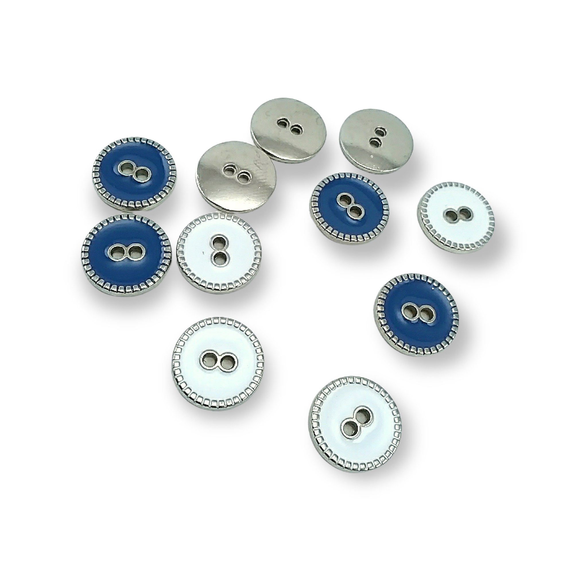 2 Holes Enameled Sewing Button Edge Patterned 15 mm 24 L E 1359 2 Holes Enameled Sewing Button Edge Patterned 15 mm 24 L E 1359