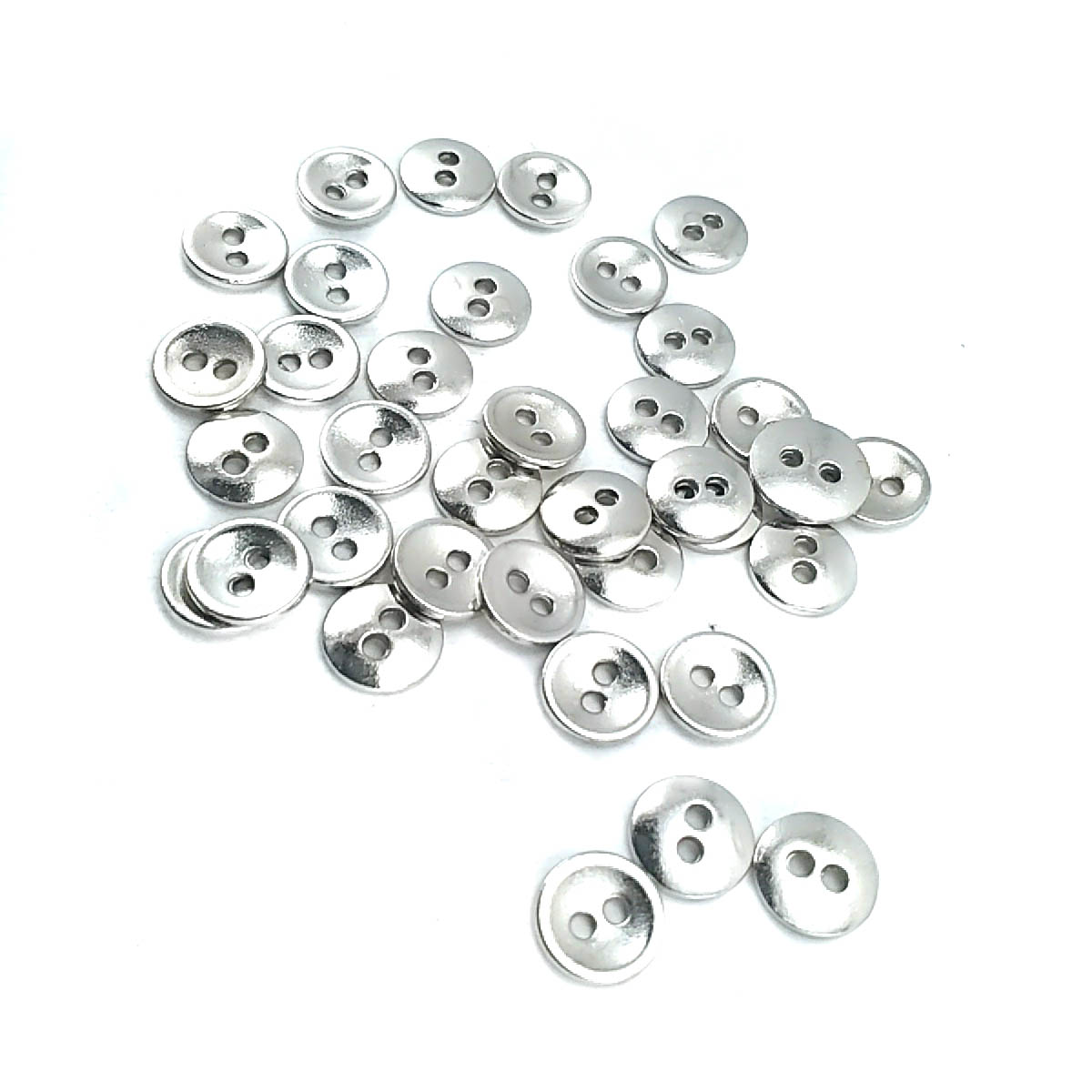 9 mm Sew-Through Button front and detail view
