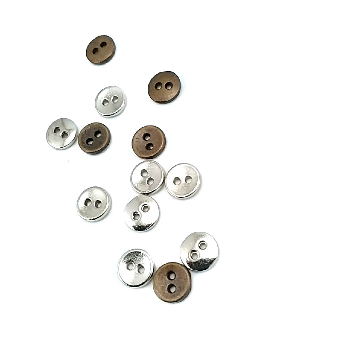 Sew Button with Two Holes 8 mm E 1498