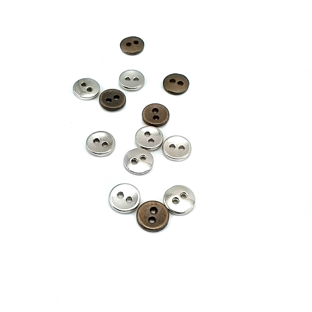 Sew Button with Two Holes 8 mm E 1498