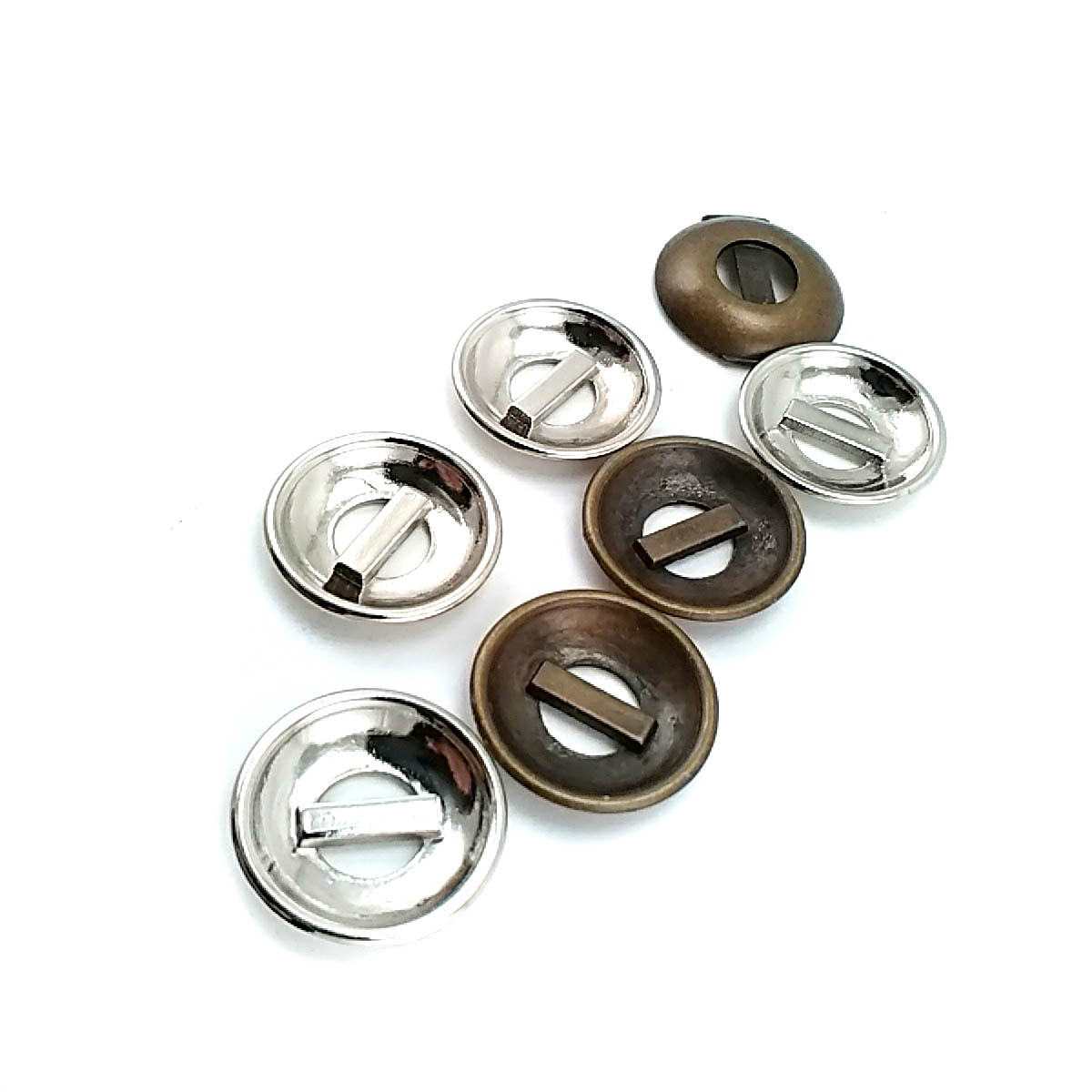 19 mm 2 Holes Metal Button 31 lignes