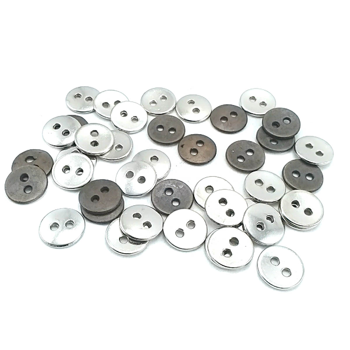11 mm Sew-Through Button front and detail view