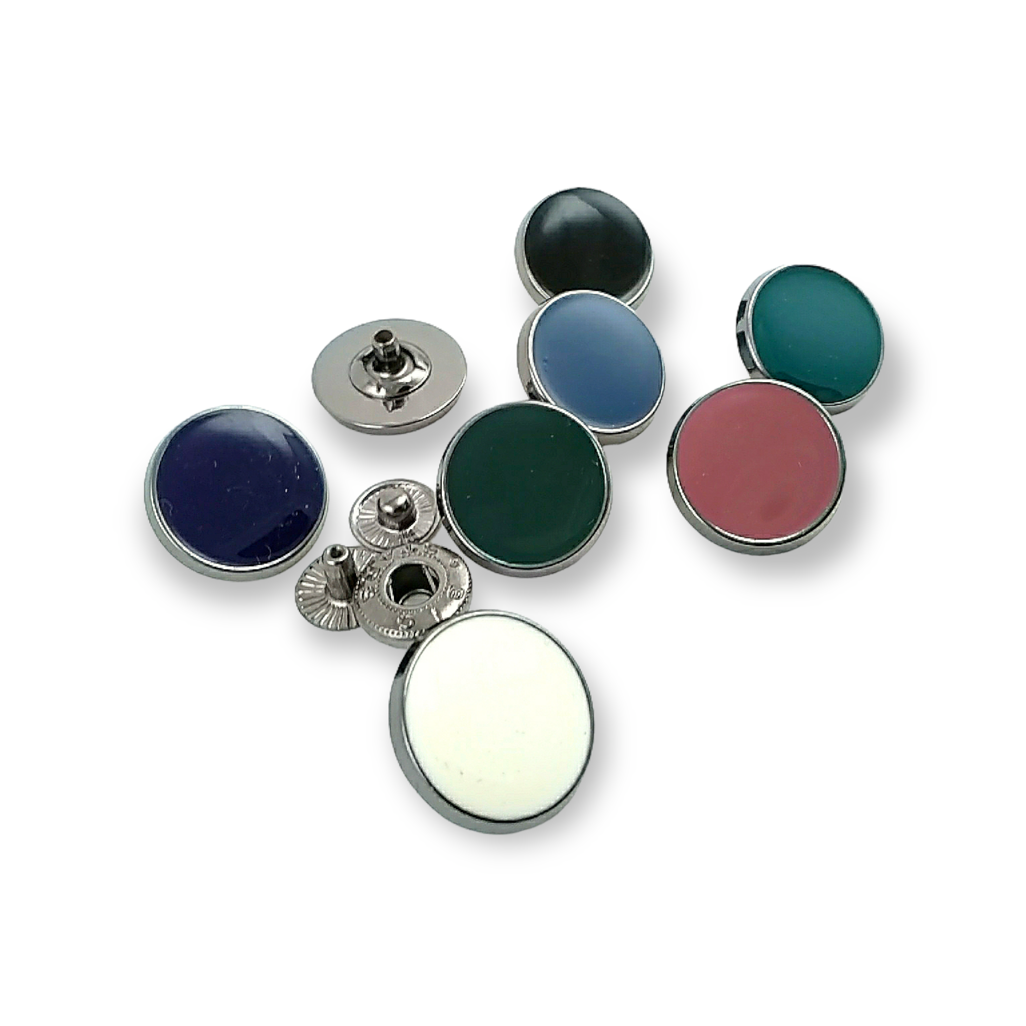 Mineli Çıtçıt Düğme Düz Para Şekil 18 mm - 29 boy E 1002 MN Mineli Çıtçıt Düğme Düz Para Şekil 18 mm - 29 boy E 1002 MN