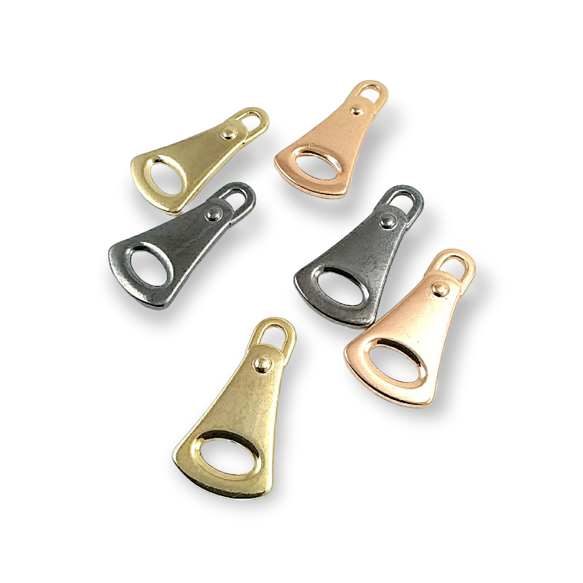 Zipper Pulls 3 cm for Bags and Clothing Zipper Pulls B 105 Zipper Pulls 3 cm for Bags and Clothing Zipper Pulls B 105