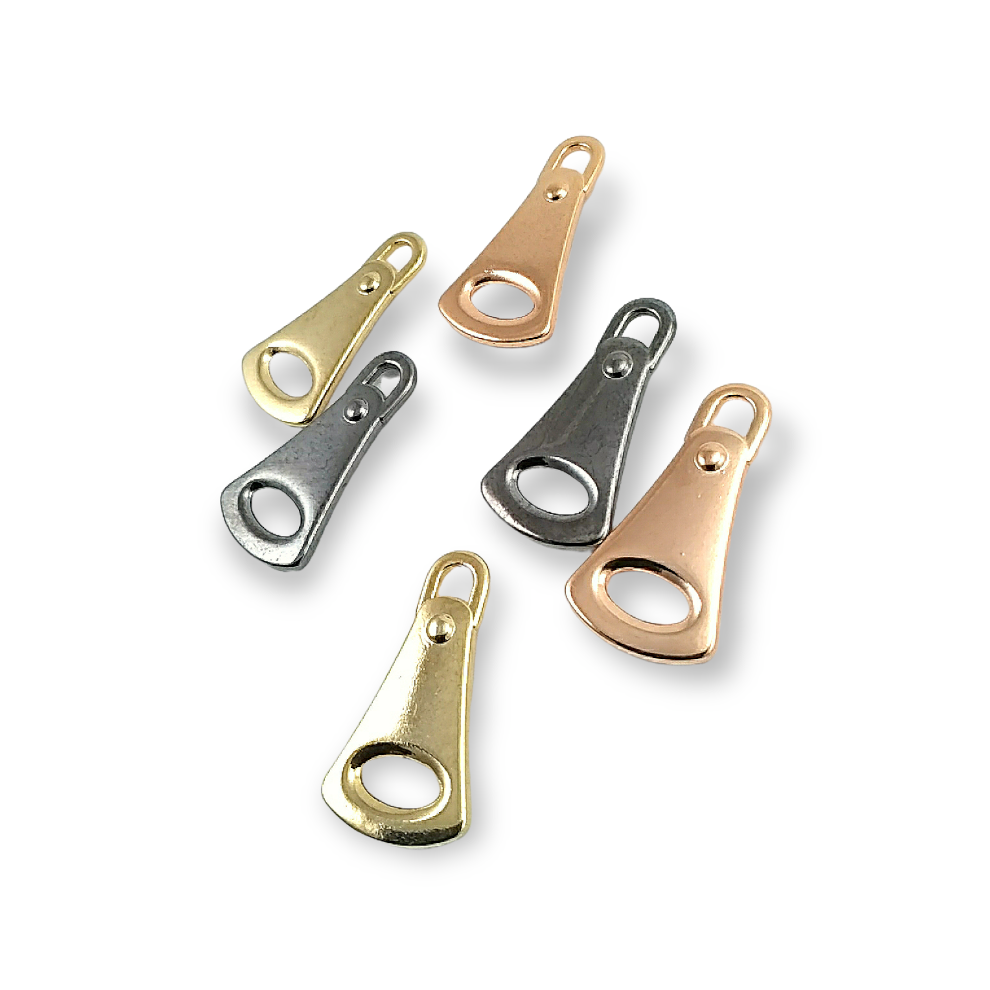 Zipper Pulls 3 cm for Bags and Clothing Zipper Pulls B 105 Zipper Pulls 3 cm for Bags and Clothing Zipper Pulls B 105
