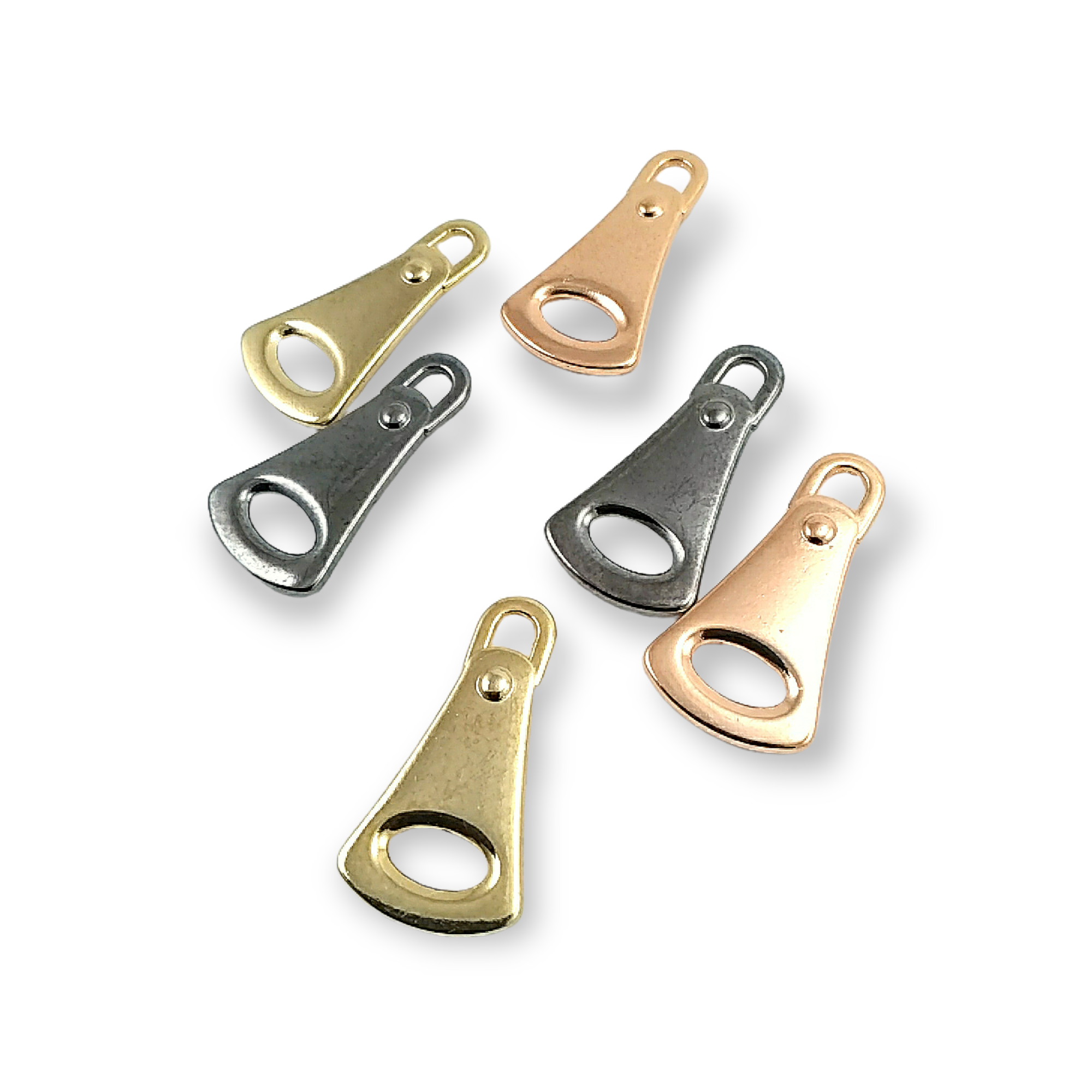 Zipper Pulls 3 cm for Bags and Clothing Zipper Pulls B 105 Zipper Pulls 3 cm for Bags and Clothing Zipper Pulls B 105