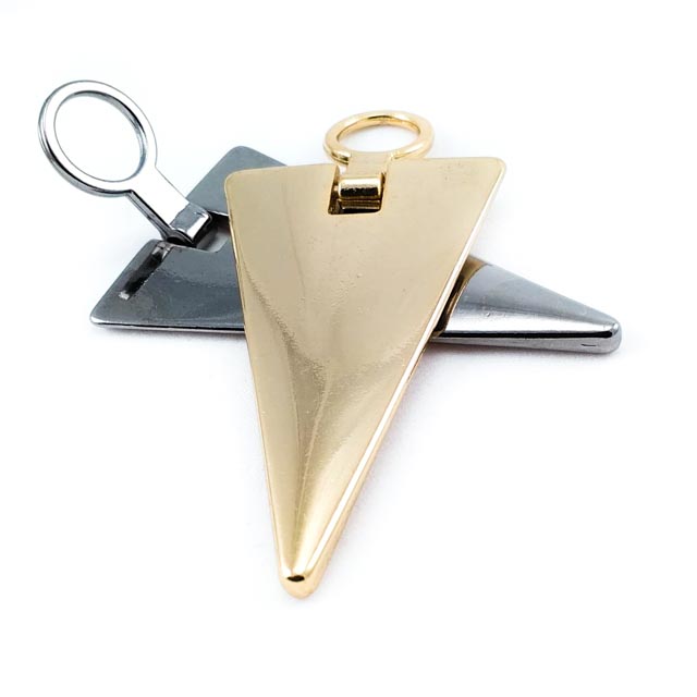 Zipper Pullers 6 cm Stylish Triangle Design B 181 Zipper Pullers 6 cm Stylish Triangle Design B 181
