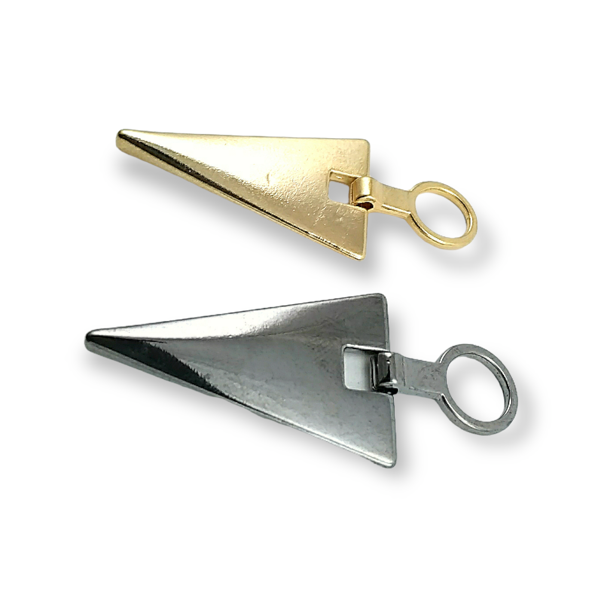 Zipper Pullers 52 mm Stylish Triangle Design B 182 Zipper Pullers 52 mm Stylish Triangle Design B 182