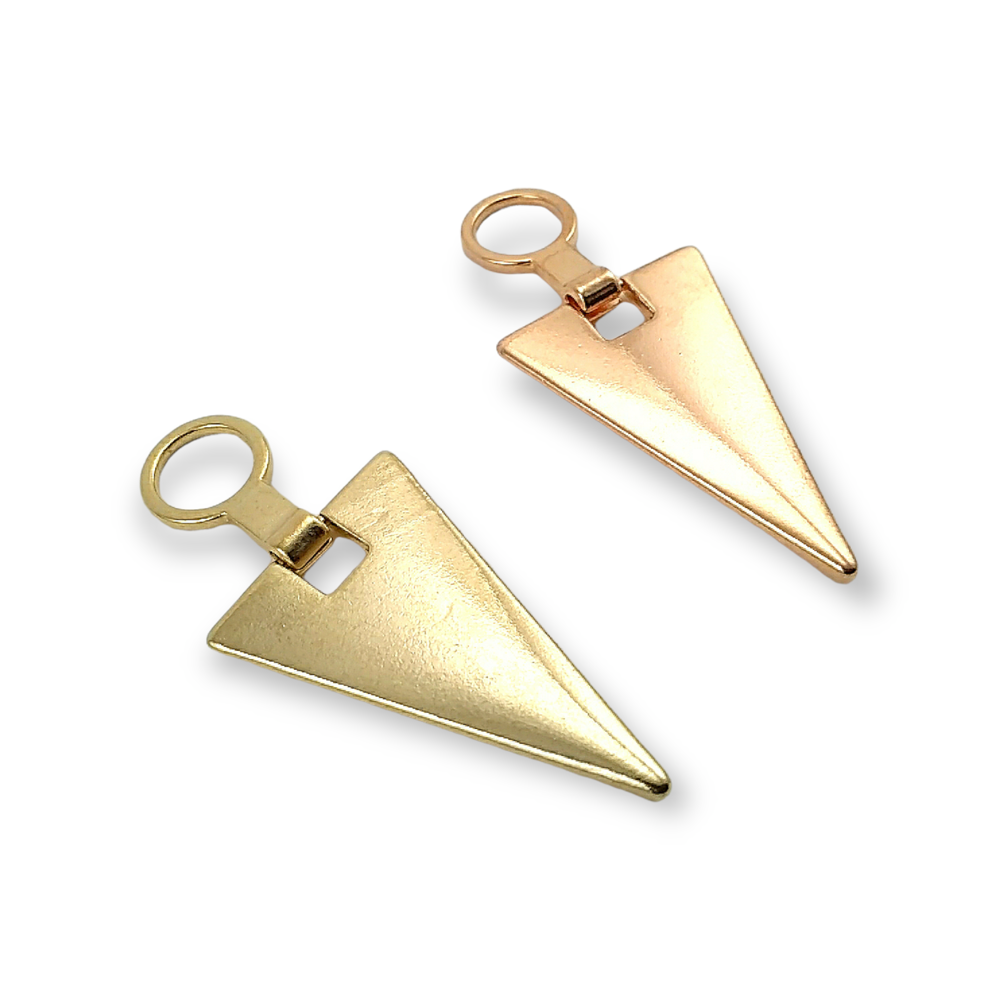 Zipper Pullers 52 mm Stylish Triangle Design B 182 Zipper Pullers 52 mm Stylish Triangle Design B 182