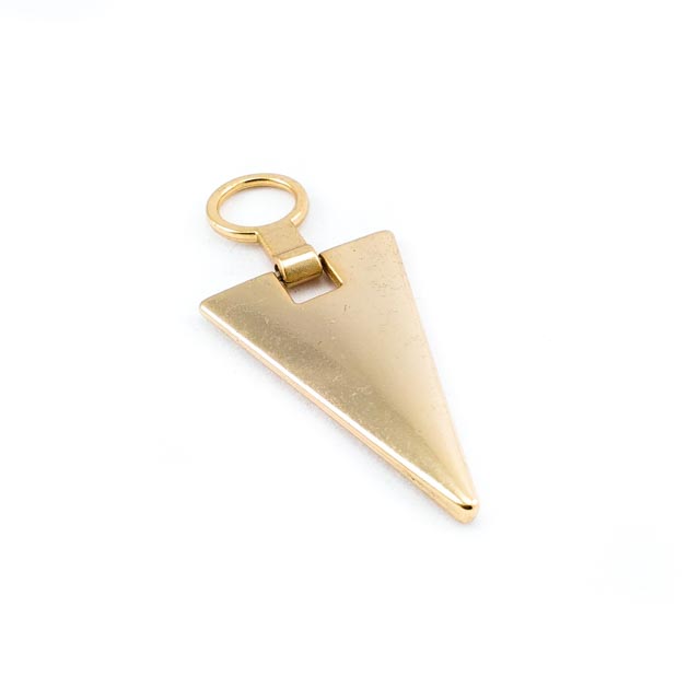 Zipper Pullers 52 mm Stylish Triangle Design B 182