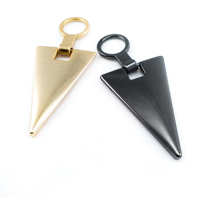Zipper Pullers 52 mm Stylish Triangle Design B 182