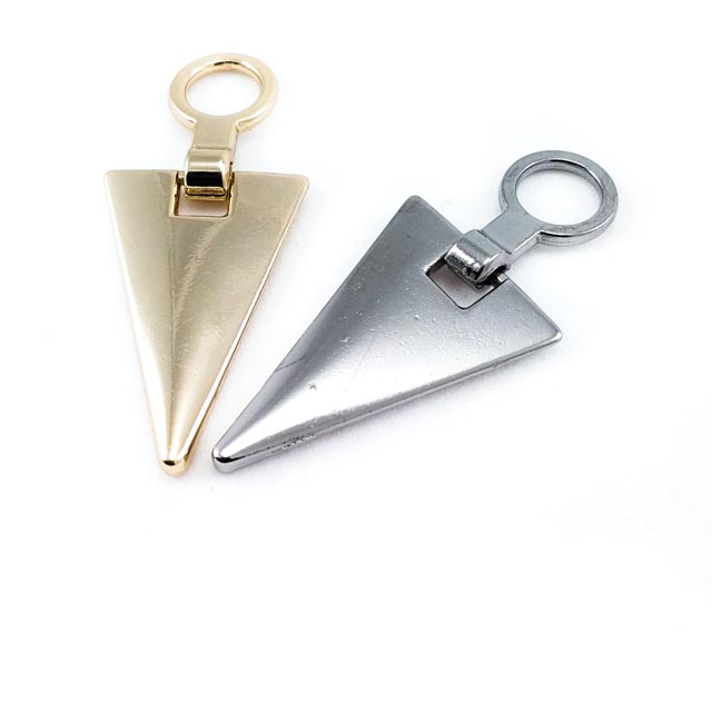 Zipper Pulls 40 mm Stylish Triangle Design B 183 Zipper Pulls 40 mm Stylish Triangle Design B 183