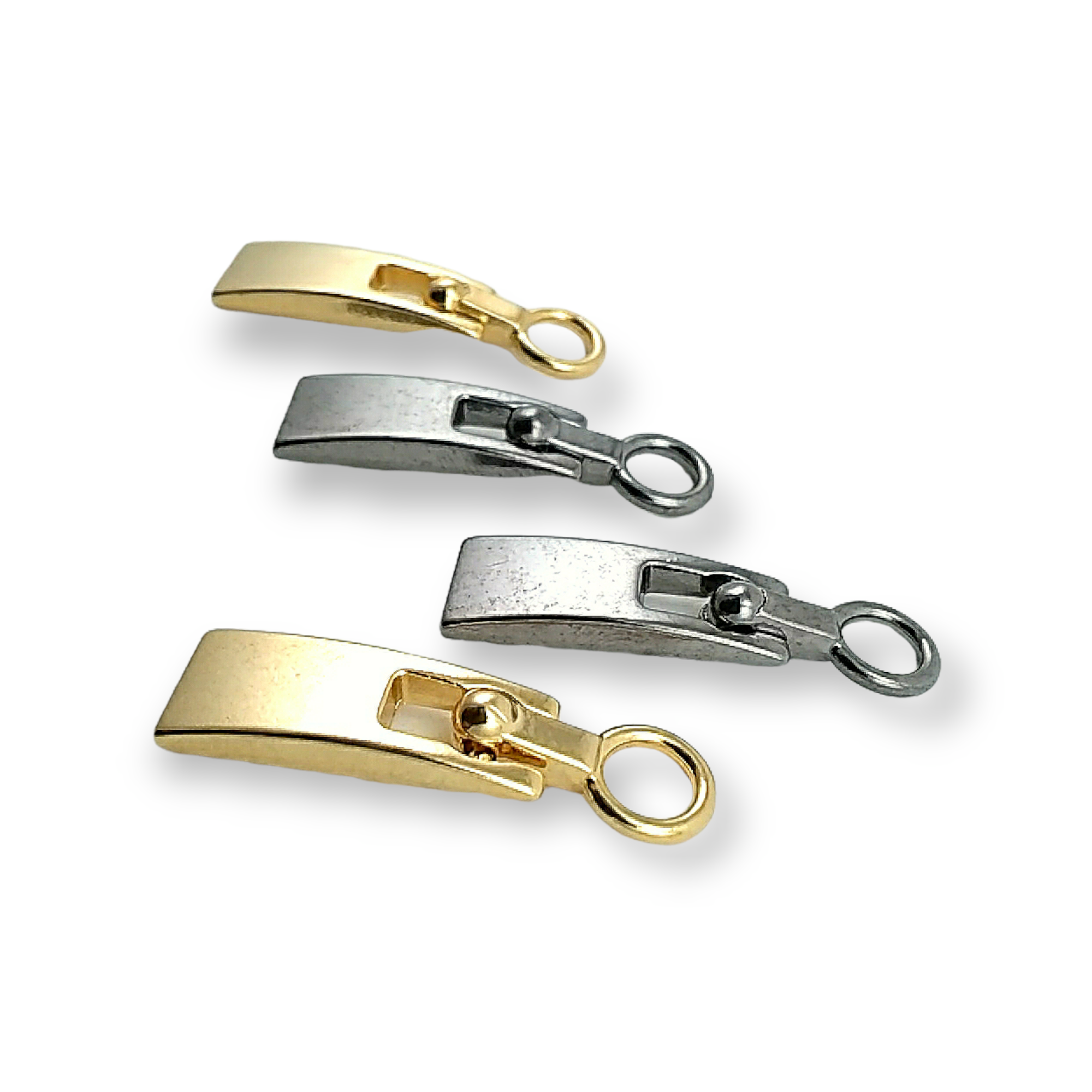 Fermuar Elciği 30 mm Sportif Şekilli E 1123 Fermuar Elciği 30 mm Sportif Şekilli E 1123