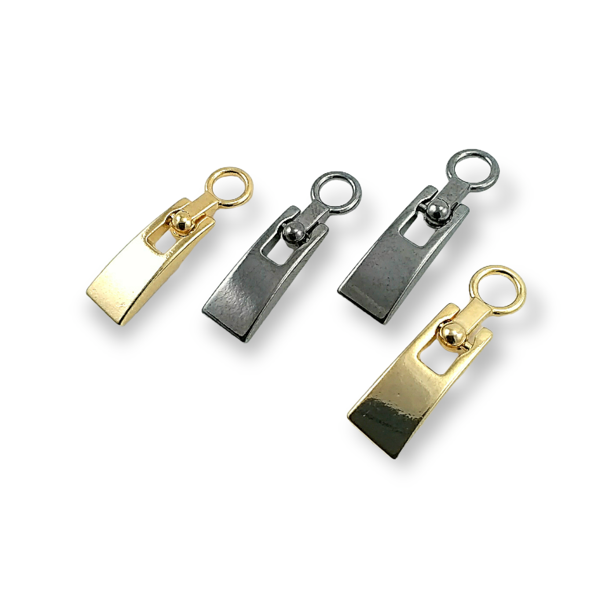 Fermuar Elciği 30 mm Sportif Şekilli E 1123 Fermuar Elciği 30 mm Sportif Şekilli E 1123