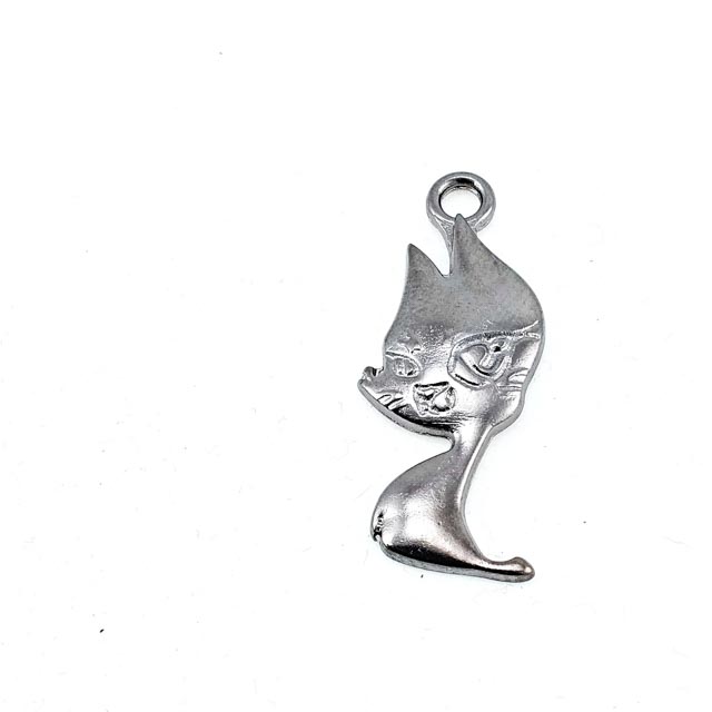 39 mm x 16 mm Zipper Puller Cat Design 39 mm x 16 mm Zipper Puller Cat Design