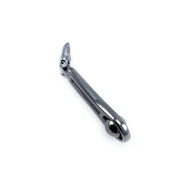 40 mm Zipper Pull front and detail view