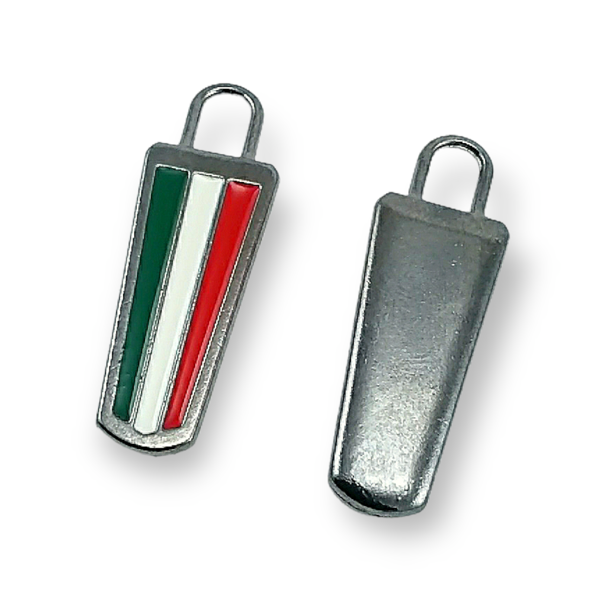 Zipper Pullers 4 cm 3 Colors Epoxy Coat and Jacket Pullers E 1790
