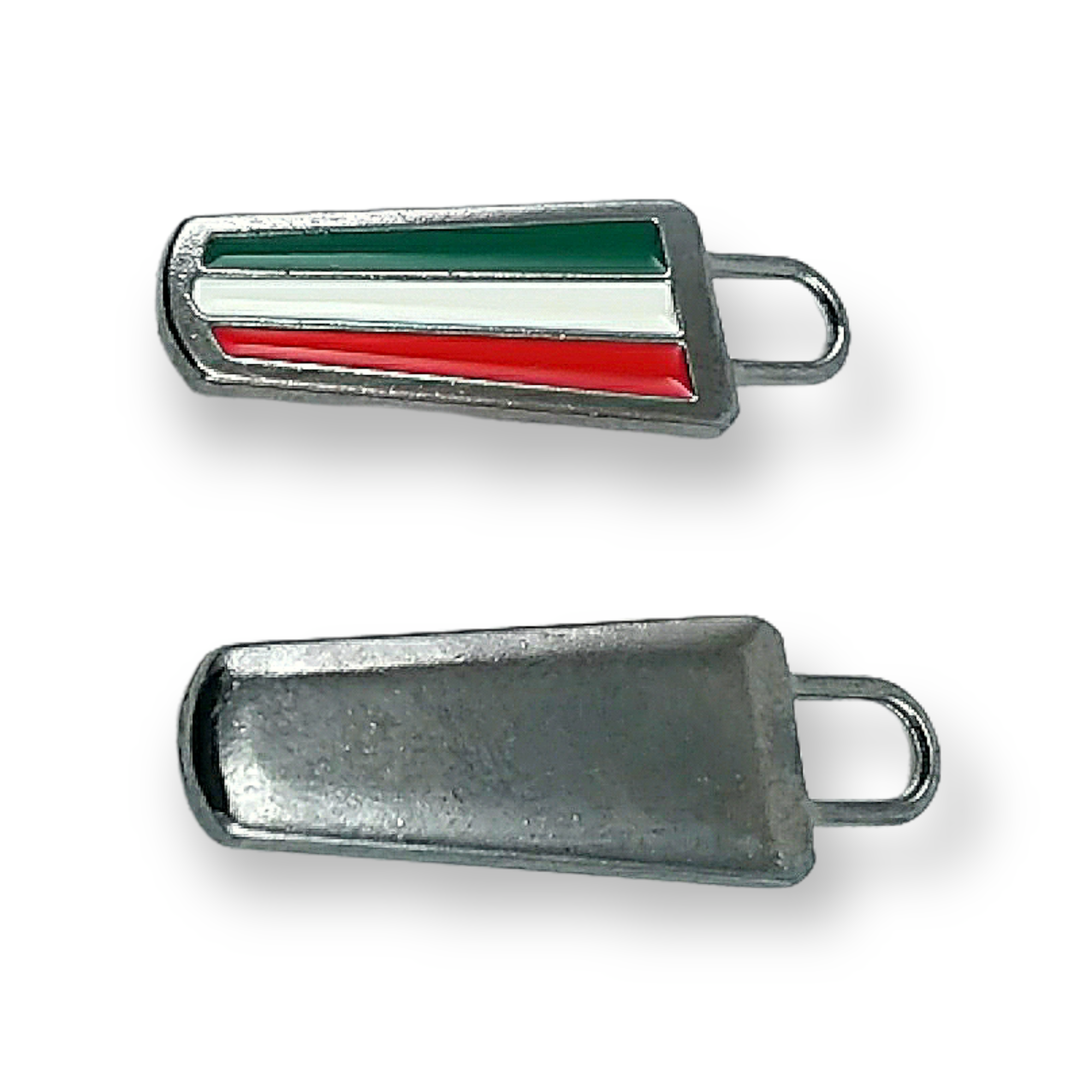 Zipper Pullers 4 cm 3 Colors Epoxy Coat and Jacket Pullers E 1790