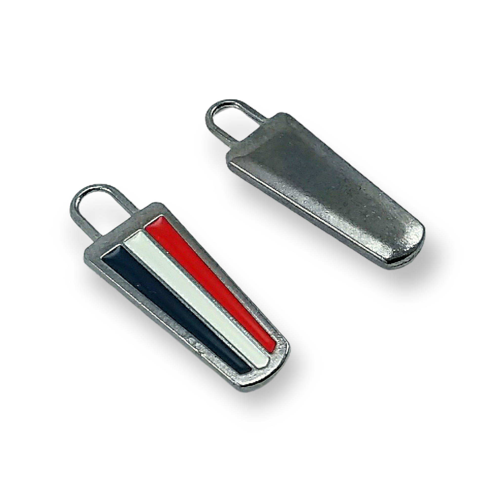 Zipper Pullers 4 cm 3 Colors Epoxy Coat and Jacket Pullers E 1790