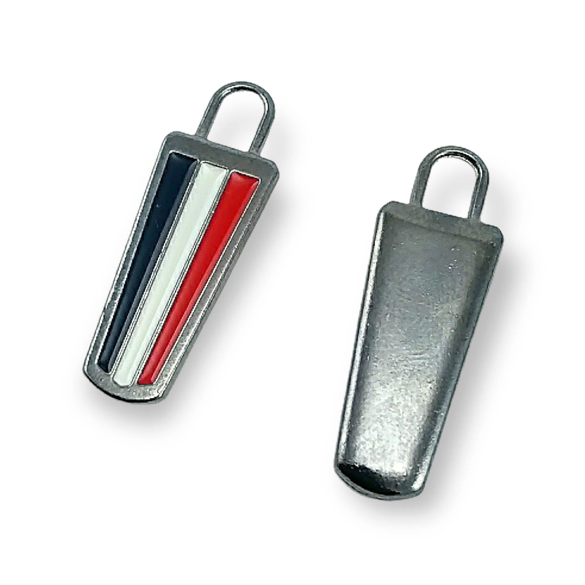 Zipper Pullers 4 cm 3 Colors Epoxy Coat and Jacket Pullers E 1790