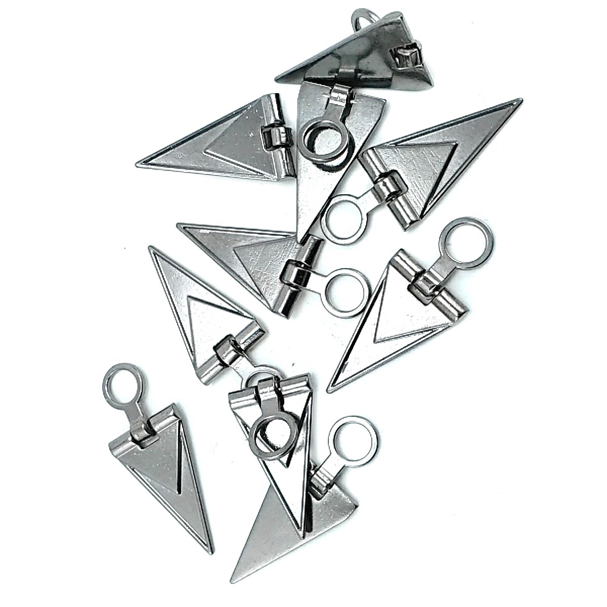 40 mm Zipper Pull front and detail view
