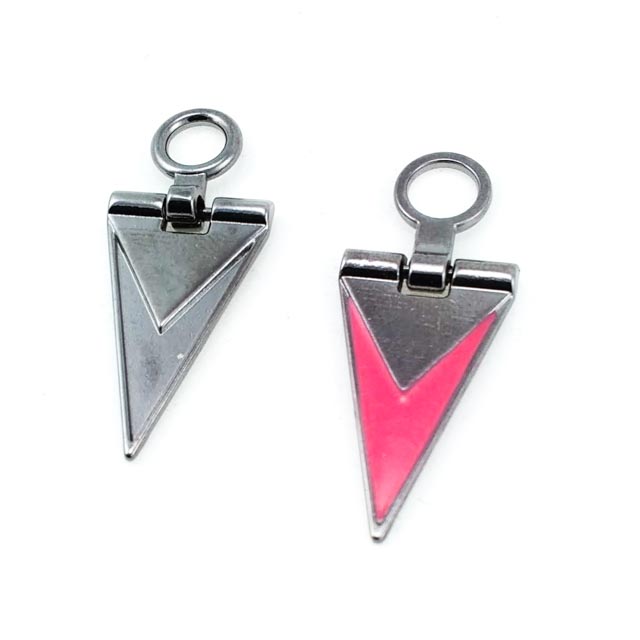 40 mm Zipper Pull front and detail view