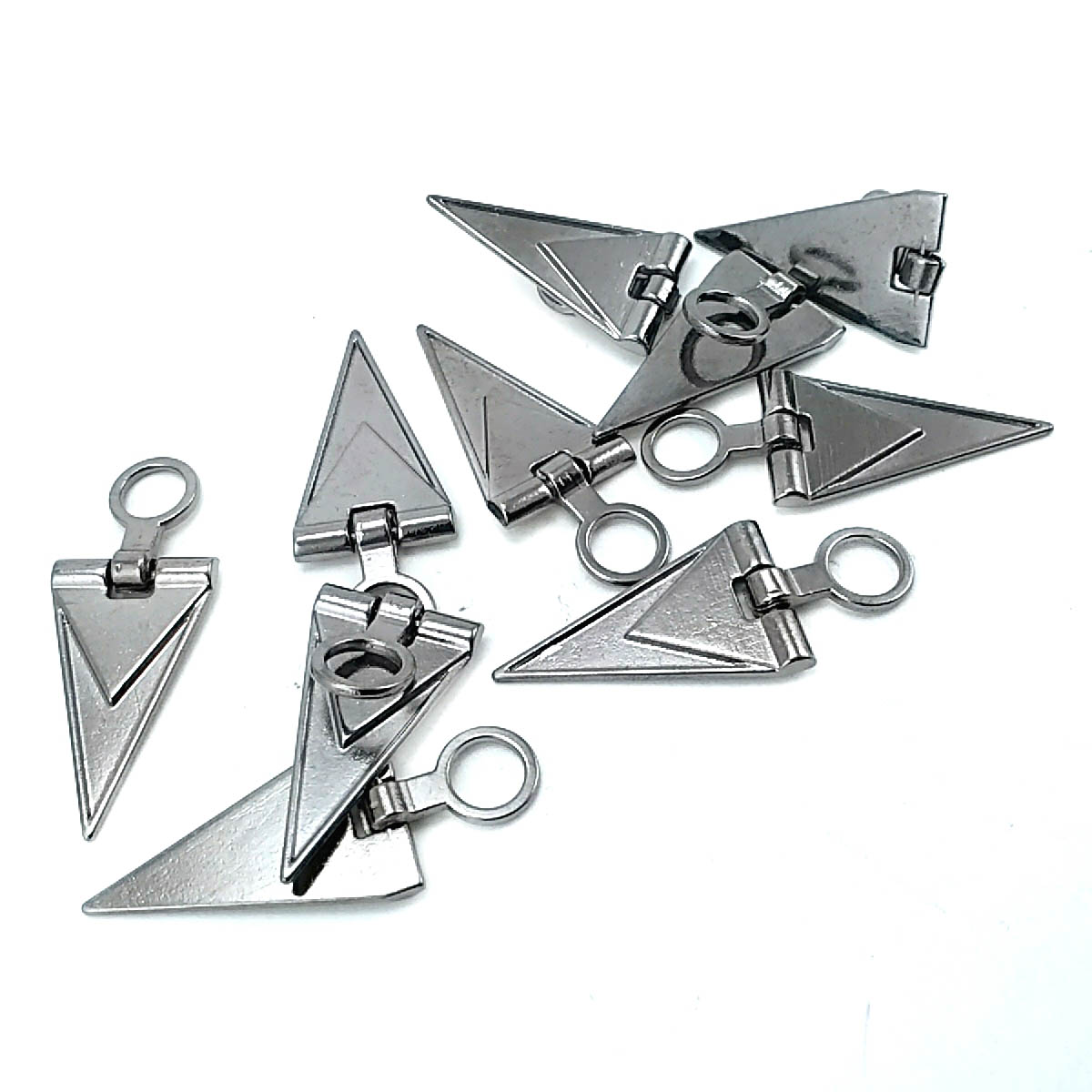 40 mm Zipper Pull front and detail view