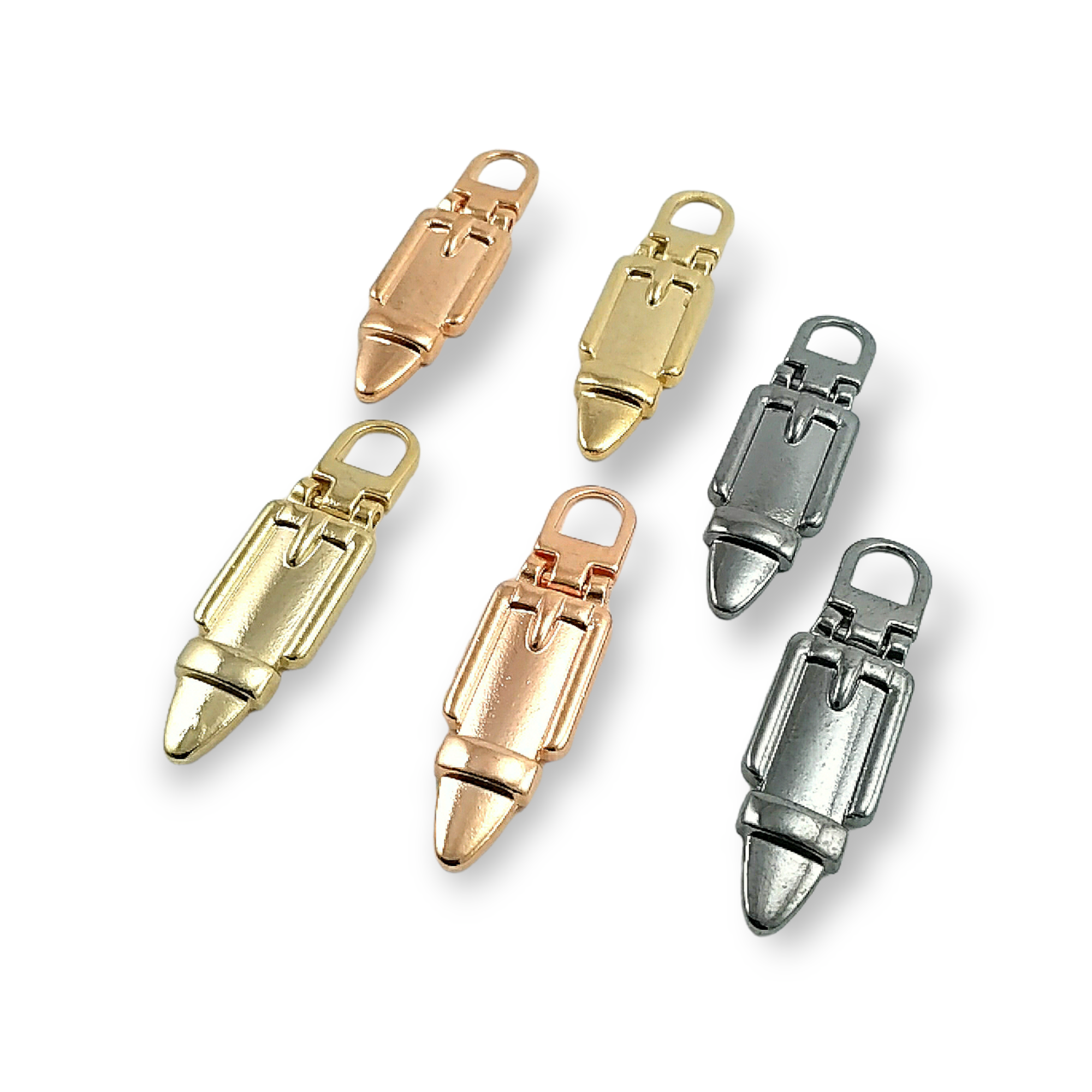 Zipper Pullers 4,5 cm Tracksuits and Coat Pulls E 1887 Zipper Pullers 4,5 cm Tracksuits and Coat Pulls E 1887