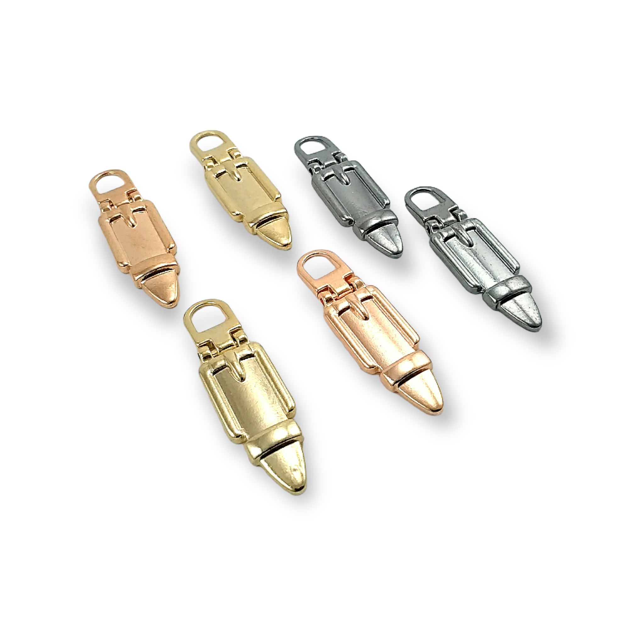 Zipper Pullers 4,5 cm Tracksuits and Coat Pulls E 1887 Zipper Pullers 4,5 cm Tracksuits and Coat Pulls E 1887