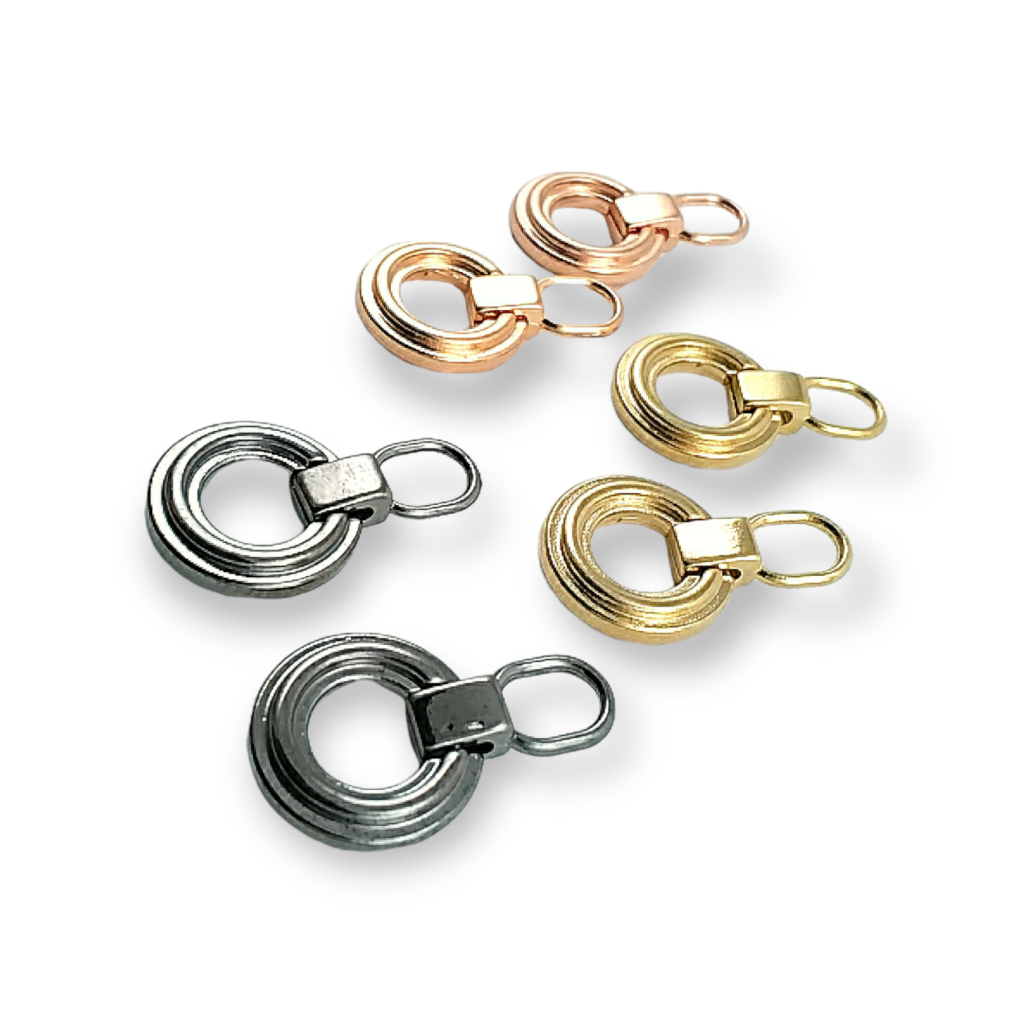 Zipper Pull 15 mm Ring Shape E 2023 Zipper Pull 15 mm Ring Shape E 2023