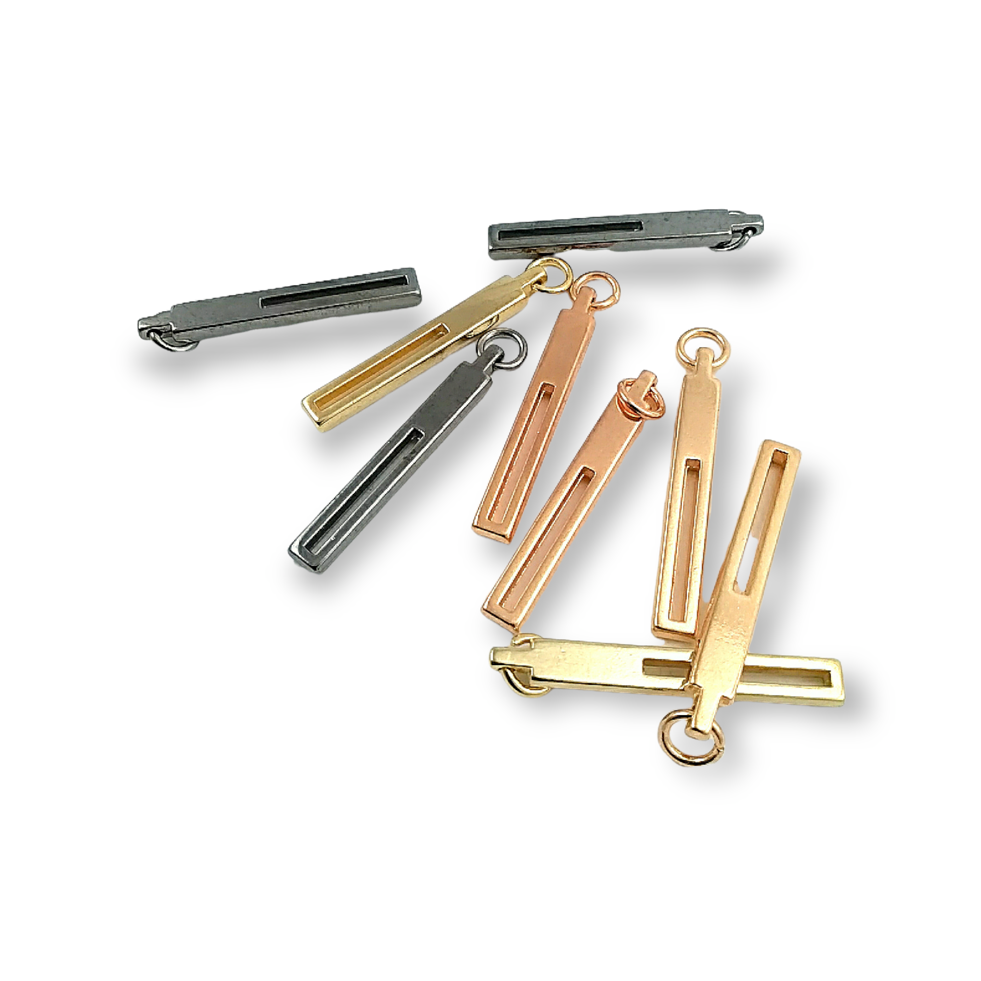 Zipper Pullers 4.3 cm Bag Zipper Pullers and Tracksuit Pulls E 2090 Zipper Pullers 4.3 cm Bag Zipper Pullers and Tracksuit Pulls E 2090