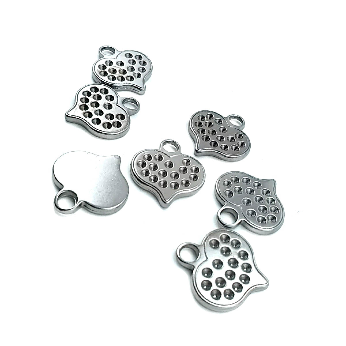 22 mm Zipper Pull front and detail view