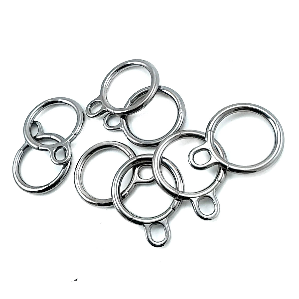 Zipper Puller 26 mm x 20 mm Ring Design E 274
