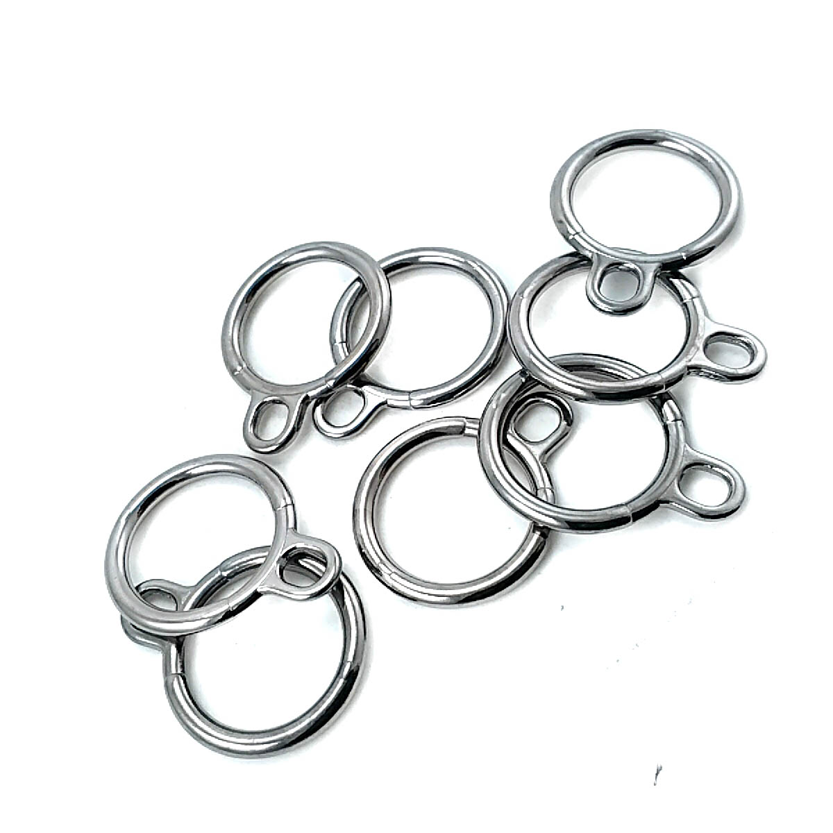 Zipper Puller 26 mm x 20 mm Ring Design E 274