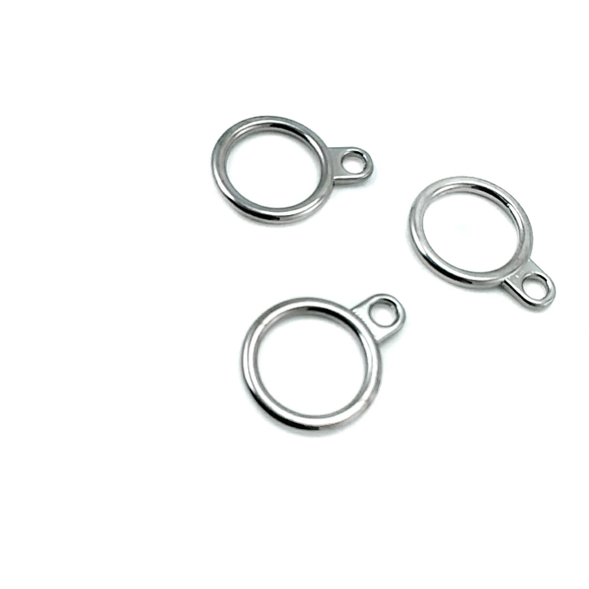 Zipper Puller 21 mm x 16 mm Ring E 312
