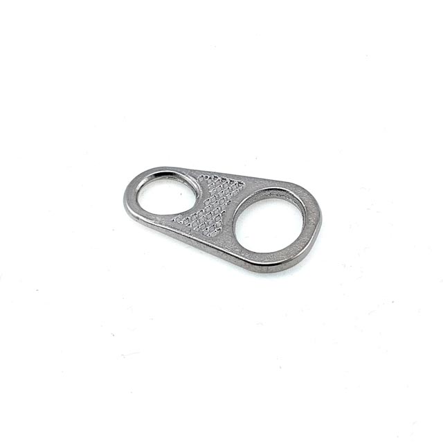30 mm Zipper Pull front and detail view
