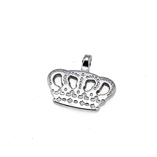 20 mm x 23 mm Crown Shaped Zipper Puller 20 mm x 23 mm Crown Shaped Zipper Puller