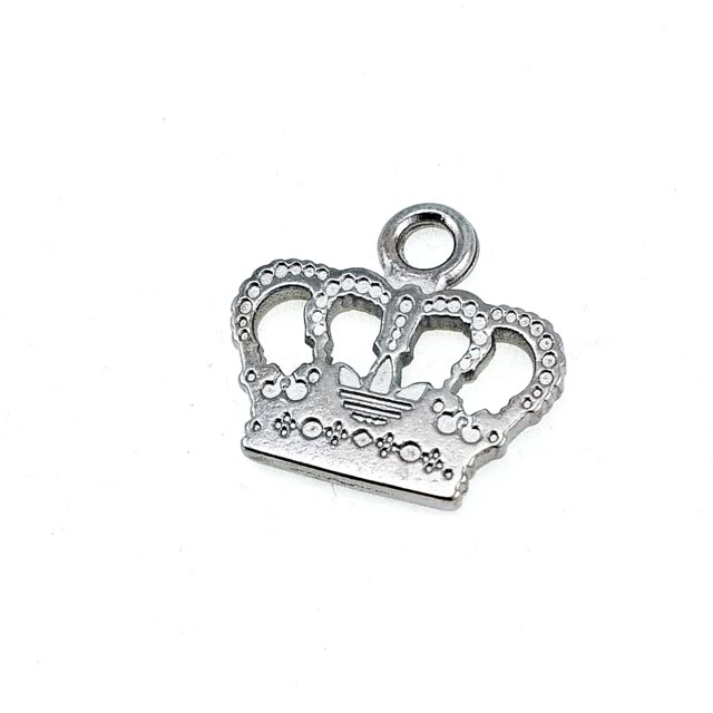 Zipper Puller 19 mm x 21 mm Crown Shape E 625 Zipper Puller 19 mm x 21 mm Crown Shape E 625