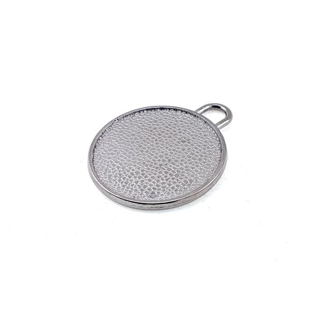 28 mm Enamel / Colored Zipper Pull front and detail view