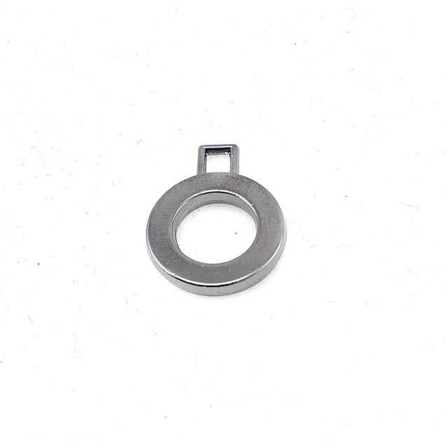 16 mm Çaplı fermuar elcik yuvarlak şekil 16 mm Çaplı fermuar elcik yuvarlak şekil