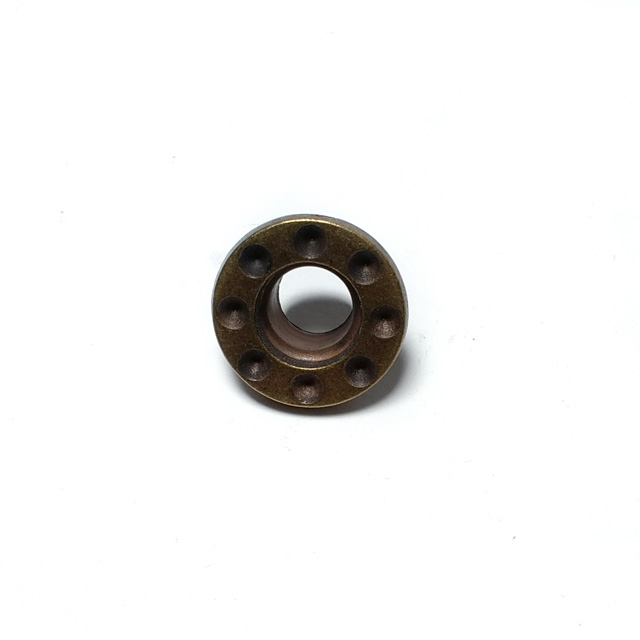Zinc Alloy Eyelet Coats and Coats Lacing Hole Diameter 17 mm