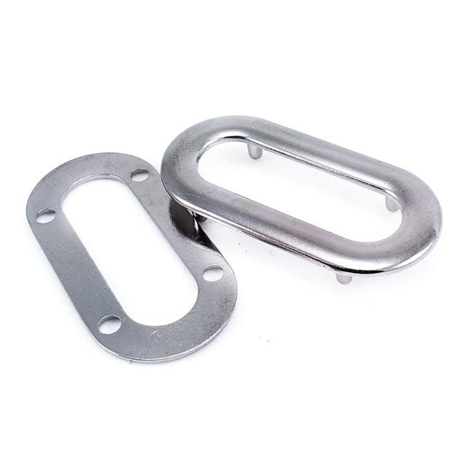 Eyelet Oval Edged 20 x 40 mm E 1901 Eyelet Oval Edged 20 x 40 mm E 1901