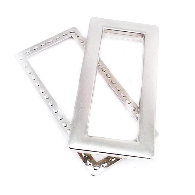 Metal Eyelet Rectangle Shape 40 x 20 mm E 1983 Metal Eyelet Rectangle Shape 40 x 20 mm E 1983