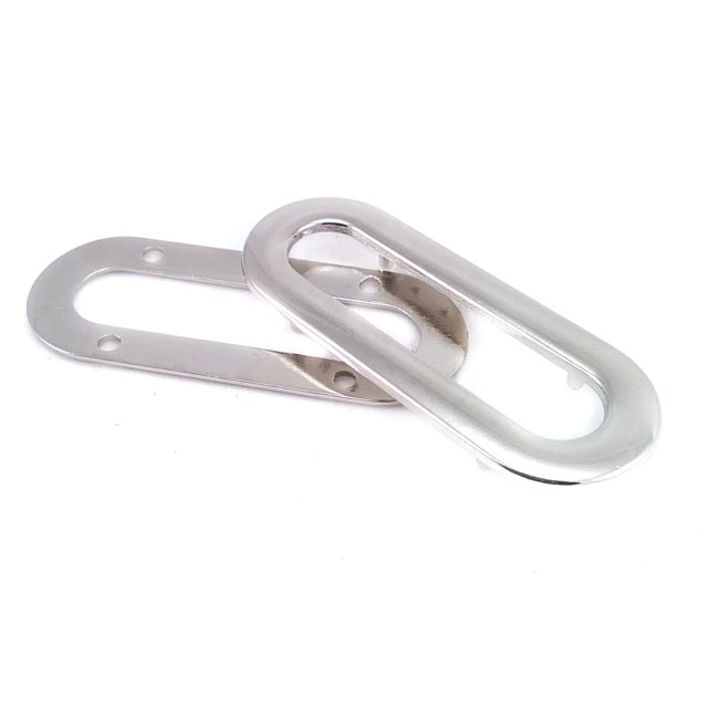 Eyelet Rectangular Rounded 20 x 50 mm E 2025 Eyelet Rectangular Rounded 20 x 50 mm E 2025